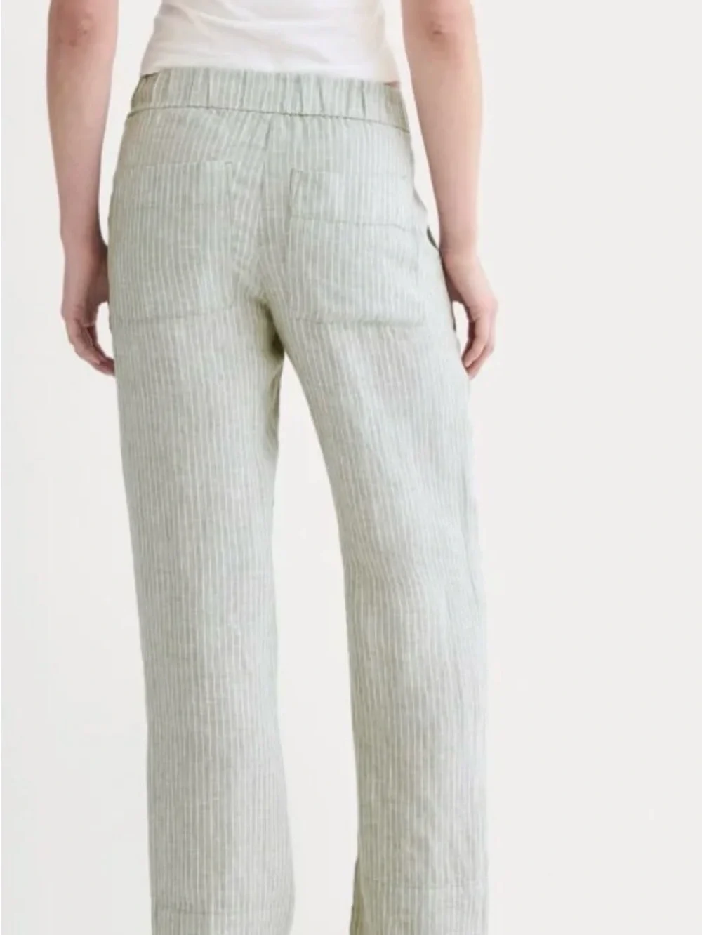 EVERLANE- WOMEN’S EASY 100% LINEN PANTS-XXL